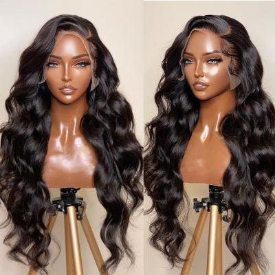 China Silky Straight Wave Hd Lace Front Human Hair Closure Wigs 4x4 13x4 Lace Front Human Hair Closure Human Hair Wigs for sale