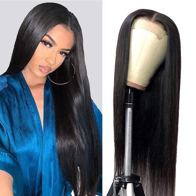 China Silky Straight Wave Drop Shipping Brazilian Hair Extension Long Cuticle Aligned Natural Virgin Hair Wigs Wig Seller for sale