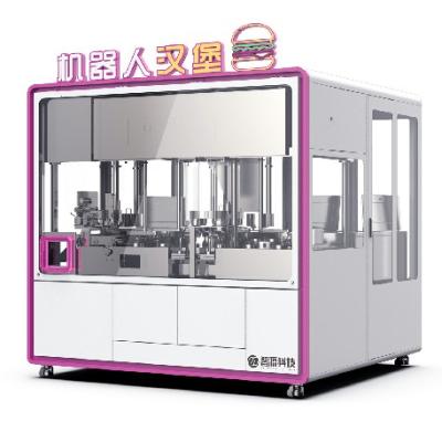 China High Efficiency Durable And High Value Hamburger Machine Full Automatic Produce Machine for sale