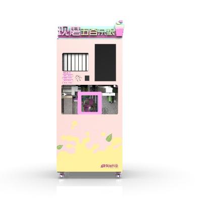 China High Quality High Efficiency Vending Machine , Fully Automatic Freshly Ground Five - Grain Soymilk Robot for sale