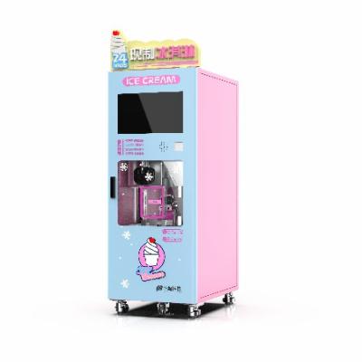 China Commercial Ice Cream Machine Soft Universal Vending Automatic Ice Cream Making Machines Self Service Vending Universal Foshan for sale