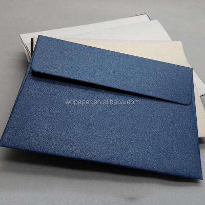 China Business Envelope Accept Use Customized Printing Process Printing Paper Pearl Customized Hot Stamping Luxury Envelope for sale