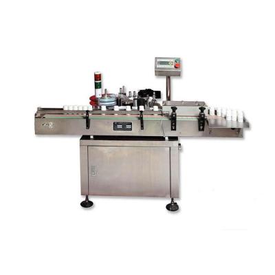 China Automatic Food Stickers Flatten Double Sided Bottle Labeling Machine For Square Bottles for sale