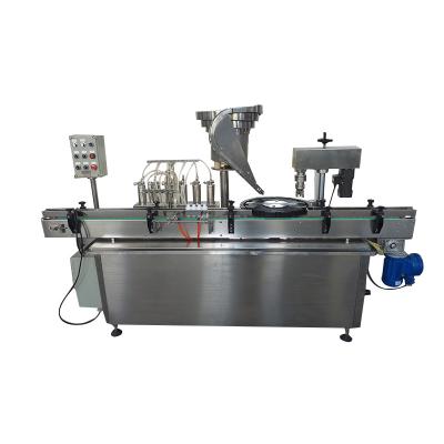 China Small Scale Capping Food Eye Drops Filling Machine For Customizable Automatic Production Auger for sale