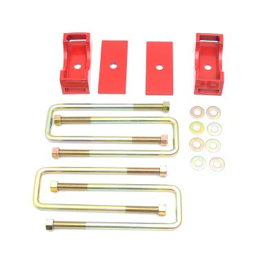 China 2inch Rear Leaf Spring Lowering 2inch Lowering Block Kit For Hilux Triton Dmax Ranger Navara for sale