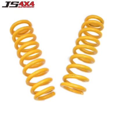 China yellow automobile shock absorber front suspension lifting coil springs for hilux vigo for sale