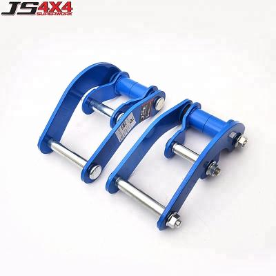 China Auto Suspension Parts 4x4 Accessories Rear Suspension Comfort Double G-Shackle Kits For Colorado for sale