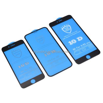 China High Transparent For iPhone 14 13 mini 11 pro 7 8 max plus X S XR 10D Tempered Glass Full Cover Screen Protector Film Protective Curved Wholesale for sale