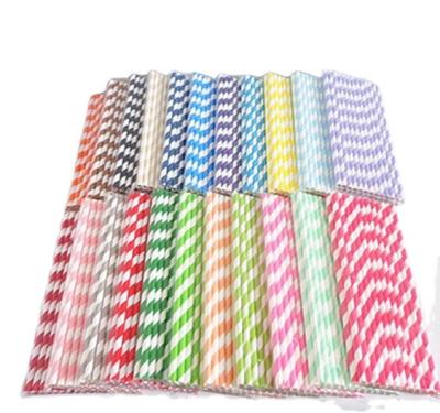 China High Quality Disposable Manufacturer Wholesale Biodegradable Disposable Eco-Friendly Paper Straw for sale