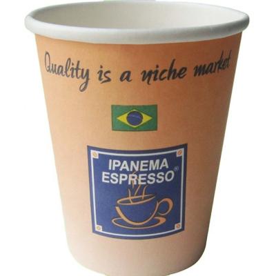 China High Quality Single Wall Custom Printed 8oz 10oz 12oz 16oz Paper Single Wall Paper Cup For Coffee for sale