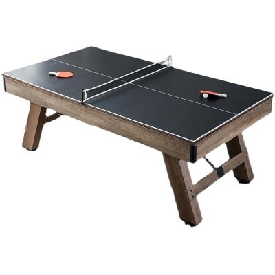 China Hot Selling Cheap Indoor Sport Game Table 8ft Factory Supply Billiard Tables Ping Pong Dining Top Table for sale