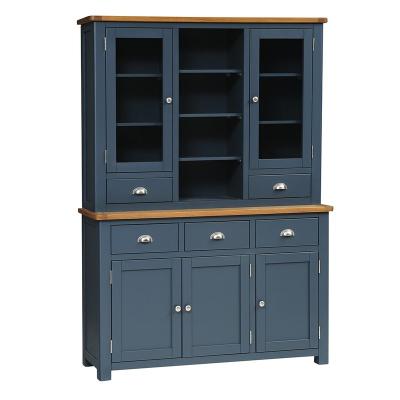 China Large 3 Door Dresser (Height Adjustable) Blue for sale