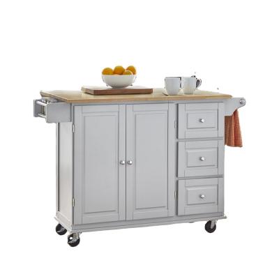 China Homedee Modern High Quality Modern Barn Door Kitchen Island Furniture for sale