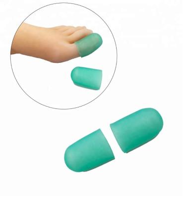 China 100% fiber bamboo toe protector gel tube 3d toe cushion cover bunion corrector for sale