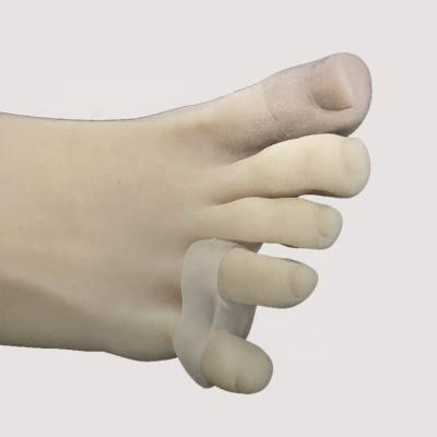 China Reduce Toe Pain Transparent Comfortable Gel Toe Separator for sale