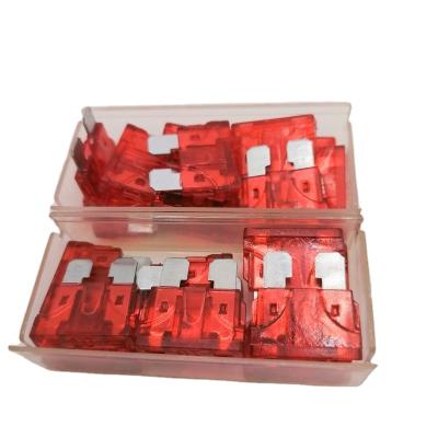 China Low Voltage Fuse Cutout Wholesale Price Car Fuses Standard Size 5A-30A Mixed 100PCS/Box for sale