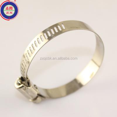 China Car China Manufacturer Auto Accessories Steel Hose Hose Clamp Full Fit For Automotive Hose American Kind Hose Clamp for sale