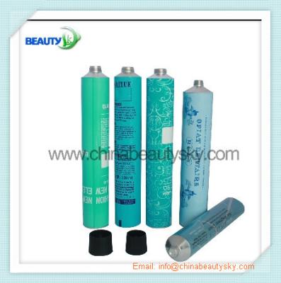 China Hair color cream Tube Soft Aluminum Tubes for Cosmetic Packaging for sale