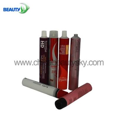 China Color Cream Collagen Packing Empty Aluminum Tubes HS code 761210 for sale