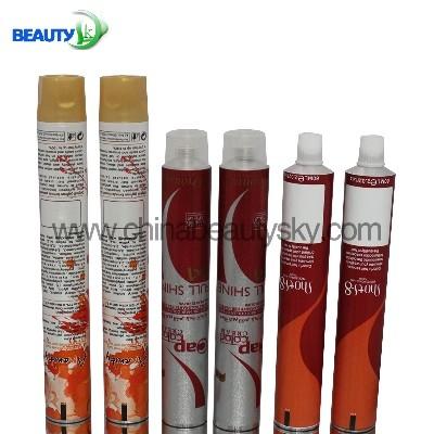 China Super Nursing for protecting hair color Packing Empty Aluminum Tubes HS code 761210 for sale