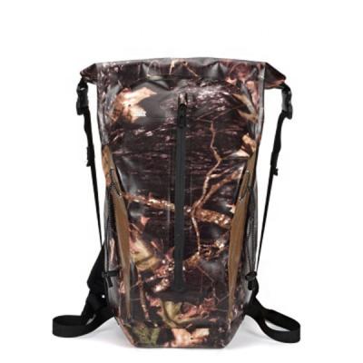 China Camouflage Waterproof Airtight Cylinder Office Fashion Ixp7 Zipper Gym Tpu Outdoor Sports Travel Beach Camping Fleece Dry Floating Backpack for sale