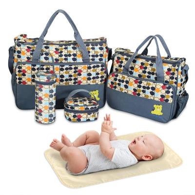 China Professional Outdoor PACKAGING BAG Hot Selling Lower Prices Microfiber Diaper Bag Set For 5pcs for sale