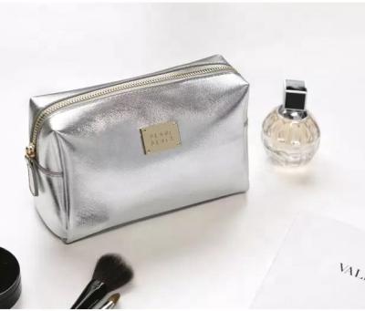 China Fashion Wholesale Custom PU Women Zipper Makeup Marble Leather Cosmetic Bag For Travel for sale