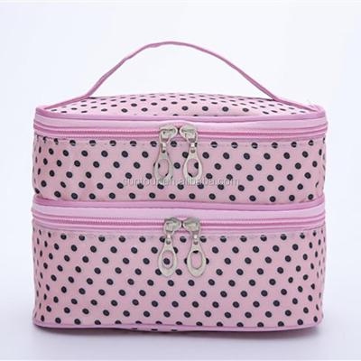 China Portable Fashion Custom Design Cosmetic Toiletry Bag Toiletries Organizer Travel Handbag Bag for sale