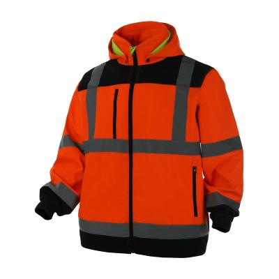 China Safety Fleece EMS EMT Emergency Ambulance Security Paramedic Response First Aid Reflective Safety First Aid Ambulance Fluorescent Orange Reflective Jacket for sale