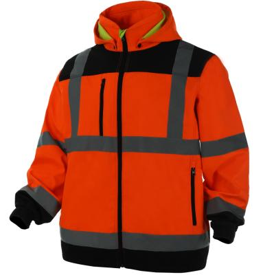 China Safety Waterproof Reflective Jacket High Visibility Safety Winter Windproof Jackets for sale