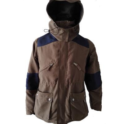 China Brown Design Waterproof New Water Repellent Hunting Jacket For Men for sale