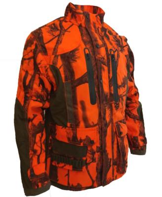 China Special Design Camouflage Water Repellent Waterproof Windproof Orange Hunting Deer Hunting Jacket for sale