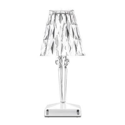 China Modern Professional Touch Crystal Modern Table Lamps Dining Rechargeable Table Lamps in Bedroom for sale