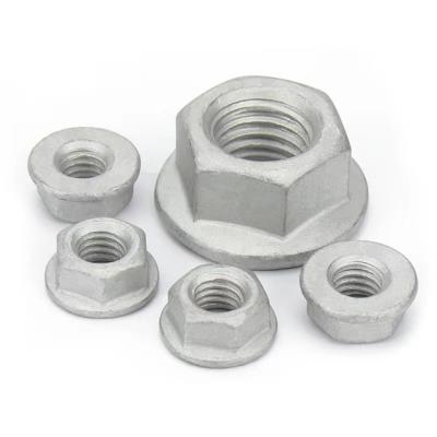 China Automotive Industry Automotive Nut Grade 10.9 Grade 12.9 Toothed Flange Nut for sale