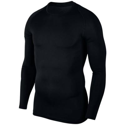 China Custom Hot Sale Qufan Anti-pilling Wear Spandex Sports Men's Running Fitness Long Sleeve T-Shirts for sale