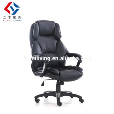 China Classic Puffy Leather Executive Chair PU Office Chair With Revolve Chair For Office for sale