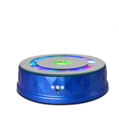 China Luxurious 360 degree rotation colorful lights and exquisite 360 ​​degree rotation turntable for sale