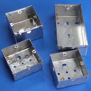 China Electrical switch metal box for sale