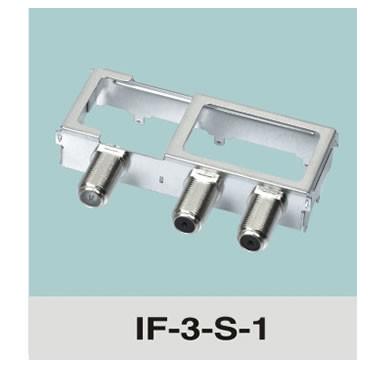 China F connector with metal shielding cans for sale