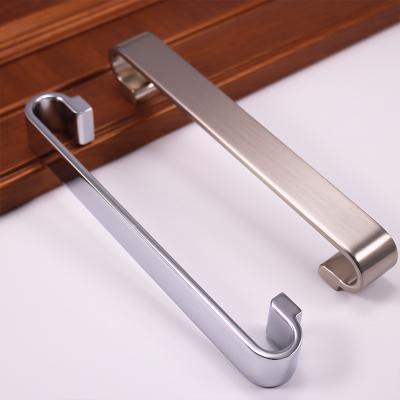 China Easy Installation Interior Cabinet Door Handle Kitchen Drawer Stainless Steel Handle Pulls for sale