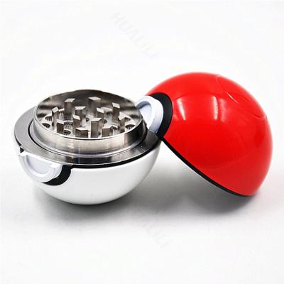 China 50MM Ball Tobacco Ball Grinder Push Ball Weed Grinder Unique Design Herbal Spices Grinder for sale