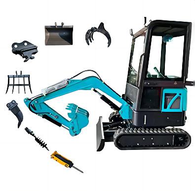 China Building Technology Production 1.8 Tons 2 TON Construction Equipment Digger Hydraulic Crawler Excavators for sale