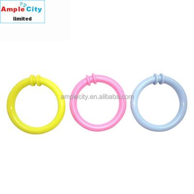 China Wholesale Baby Toy Around Ring Snap Link Baby Education Play Plastic Toy for sale