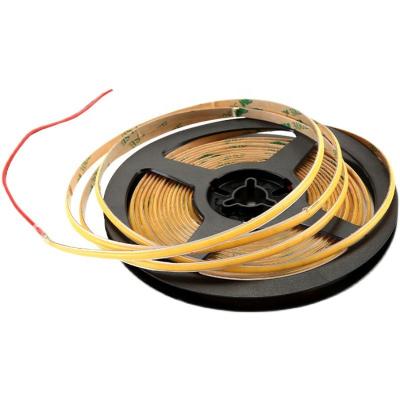 China Residential 320 Red Flexible COB Light 12V24V LED Strip 5mm Led COB Strip Light for sale