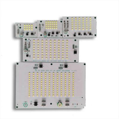 China LED lamp 10w 20w 30w 50w 70w 100w 150w 200w led on board chip, with bare pcb board for led flood light downlight for sale