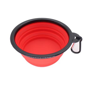 China Wholesale Durable Non-Toxic Collapsible Foldable Portable Outdoor Travel Dog Pet Driver Dog Bowl for sale