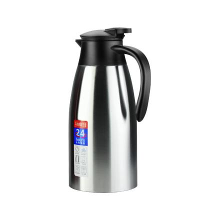 China PORTABLE Double Walled Insulated Water Pot Jug Stainless Steel Vacuum Thermos Coffee Pot for Home and Office Use for sale