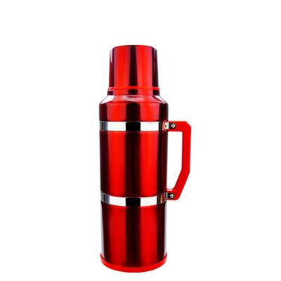 China Large Capacity PORTABLE Vacuum Flask Stainless Steel Thermos Water Jar Maker for sale