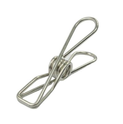 China New classic/postmodern hot sale solid stainless steel clip for hanger for sale