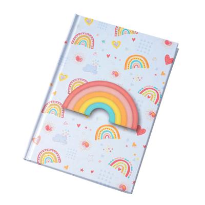 China Custom Bright Color Hardcover Factory Hardcover Small Notebook Diary Offices Portable Notebook Offices Students Notepad for sale